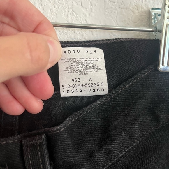 Vintage USA 90s Levi’s 512 Jeans - Picture 2 of 4